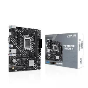 ASUS PRIME H610M-K DDR5 5600MHZ 1XVGA 1XHDMI 1XM.2 USB 3.2 MATX 1700P (13. VE 12.NESİL İŞLEMCİ UYUMLU) 