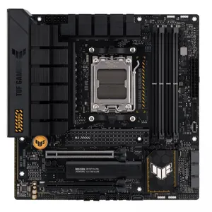 ASUS TUF GAMING B650M-PLUS DDR5 6400MHZ 1XHDMI 1XDP 2XM.2 USB 3.2 MATX AM5 