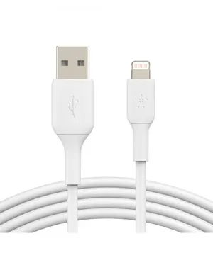 Belkin Apple Lightning iPhone Hızlı Şarj ve Data Kablosu  1m Beyaz