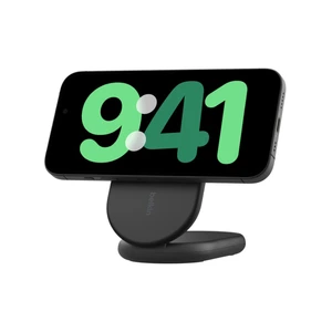 Belkin BOOSTCHARGE Qi2 Manyetik 15W Kablosuz Şarj Cihazı Stand Siyah
