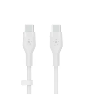 Belkin CAB009BT1MBW2PK Type C-C Silikon Kablo 1 Metre 2'li Paket