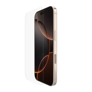 Belkin GLASS EZ TRAY iPhone 16 Pro için InvisiGlass İşlemli Ekran Koruyucu