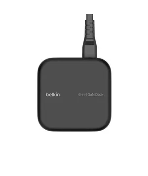 Belkin INC018VFBK CONNECT USB-C 6 in 1 Dock Station 130W