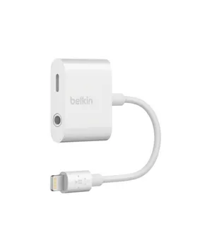 Belkin Lightning iPhone ve iPad Şarj + 3.5mm Ses Girişi Çoğaltıcı