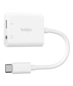 Belkin NPA004BTWH Type C'den Type C ve 3.5MM Çoğaltıcı