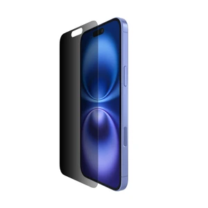 Belkin TRAY InvisiGlass Gizlilik İşlemli Ekran Koruyucu iPhone 16 Plus/15 Plus/14 Pro Max için