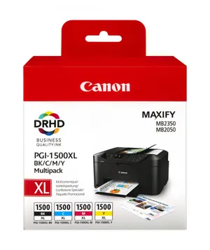 Canon PGI-1500XL BK/CMY 4 Renk MultiPack 9182B004