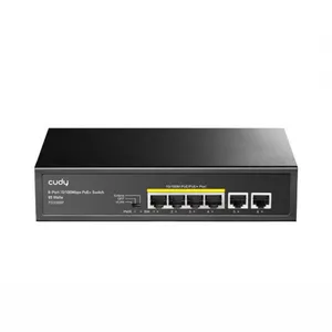 CUDY FS1006P 6-Port 10/100M PoE+ Switch 60W