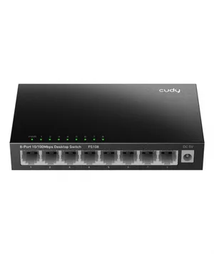 CUDY FS108 8-Port 10/100 Mbps Metal Switch