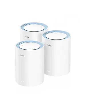 CUDY M1200 PACK-3 AC1200 WiFi x3 Mesh Solution Router