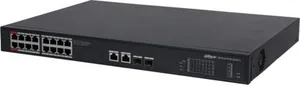 DAHUA PFS3220-16GT-240 16 Port 10/100/1000MBPS GIGABIT SWITCH 