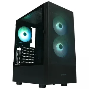 DARK GTPRO DKCHGTPRO 3X12CM ARGB FAN USB3.0 MESH ON PANEL T-GLASS ATX OYUNCU KASASI 