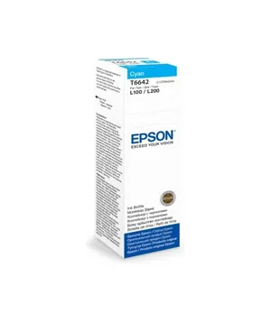 EPSON T6642 CYAN Mavi Orijinal 70ml Mürekkep Tüpü