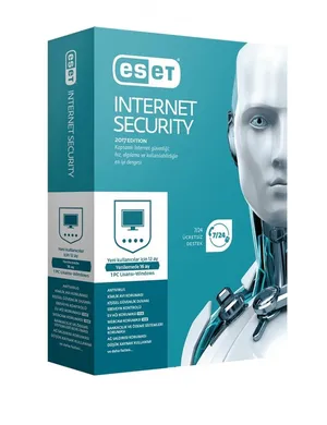 ESET INTERNET SECURITY 10 KULLANICI 1 YIL KUTU 