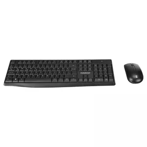 EVEREST KM-7500 SİYAH KABLOSUZ Q MULTİMEDYA KLAVYE MOUSE SET 