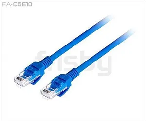 FRISBY FA-C6E010 CAT6 PATCH KABLO 10M MAVI 
