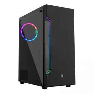 FRISBY FC-8945G 500W 3X120MM RGB FAN USB 3.0 MIDI TOWER GAMING SİYAH KASA 