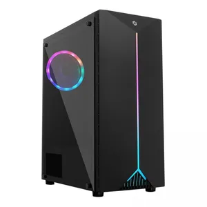 FRISBY FC-8960G 400W 1X120MM RGB FAN USB 3.0 MIDI TOWER GAMING SİYAH KASA 
