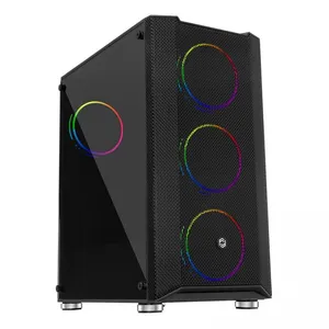 FRISBY FC-9405G 750W 80+ 4X120MM DOUBLE SLIM RING RGB FAN USB3.0 GAMING SİYAH KASA