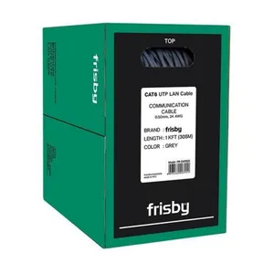 FRISBY FNW-CAT622 UTP 24 AWG 305MT CAT6 KABLO GRI 