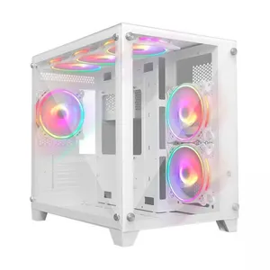 FRISBY PHOENIX FC-9510G PSU YOK 6X120MM RGB FAN USB 3.0 GAMING BEYAZ KASA 