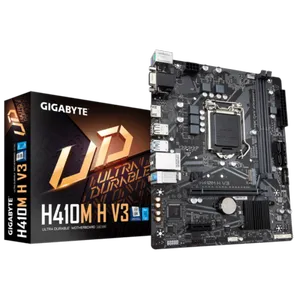 GIGABYTE H410M-H V3 DDR4 2933MHZ 1XVGA 1XHDMI 1XM.2 USB 3.2 MATX 1200P 