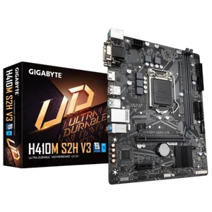 GIGABYTE H410M-S2H V3 DDR4 2933MHZ 1XVGA 1XHDMI 1XDVI 1XM.2 USB 3.2 ATX 1200P