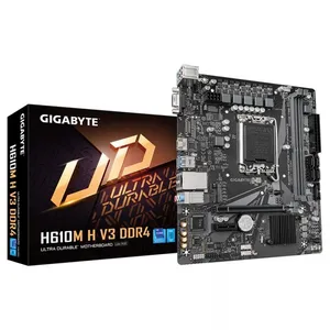 Gigabyte H610M H V3 DDR4 3200MHZ 1XVGA 1XHDMI 1XM.2 USB 3.2 MATX 1700P ANAKART