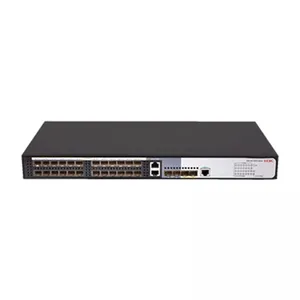 H3C 9801A4MW S5120V3-28F-LI 24 PORT GIGABIT SFP YÖNETİLEBİLİR RACKMOUNT SWITCH