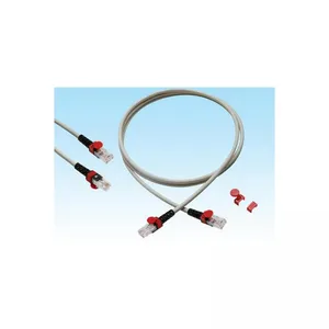 HCS HAZIR CAT6 50CM PATCH KABLO CORD 4X2X24 UTP HALOJEN FREE (LS0H) GRI RENK(T06-00420-056)