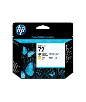 HP 72 C9384A Mat Siyah ve Sarı Orijinal Baskı Kafası