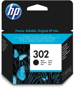 HP F6U66AE Black (302) Orijinal Siyah Kartuş