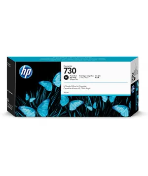 HP P2V73A 300ml HP DesignJet T1700 Siyah 730 Orijinal Kartuş