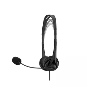 HP STEREO USB KABLOLU BOOM MIKROFONLU KULAKLIK - SIYAH 428K6AA 
