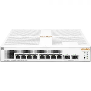 HPE ARUBA JL681A 8 PORT GIGABIT 4 PORT POE + 2XSFP UPLINK YONETILEBILIR 124W POE SWITCH 