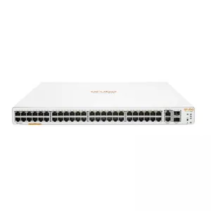 HPE INSTANT ON JL808A 48 PORT GIGABIT + 2X10GBSFP /2X10GB RJ45 UPLINK YONETILEBILIR RACKMOUNT SWITCH 