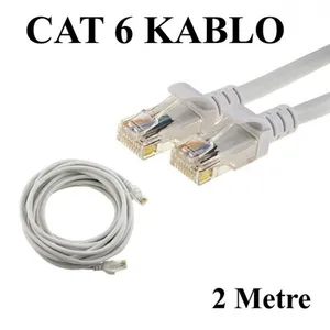 INCA ICAT6-02TG CAT6 2 METRE GRİ KABLO 