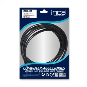 INCA IDPH-18T DISPLAY PORT TO HDMI 1,8 METRE 