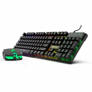 INCA IKG-448 RAINBOW GAMING MEKANIK HISLI KLAVYE & MOUSE SET