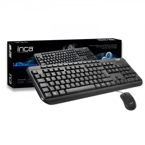 INCA IMK-374U Q USB SİLİNMEZ MM KLAVYE-MOUSE SET 