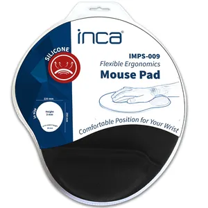 INCA IMPS-009 BILEK DESTEKLI SILIKON MOUSE PAD