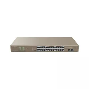 IP-COM G1126P-24-410W 24 PORT GIGABIT + 2X1GB SFP UPLINK RACKMOUNT 370W POE SWITCH 