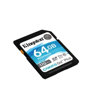 Kingston 64GB SDXC Canvas Go Plus 170R C10 UHS-I U3 V30