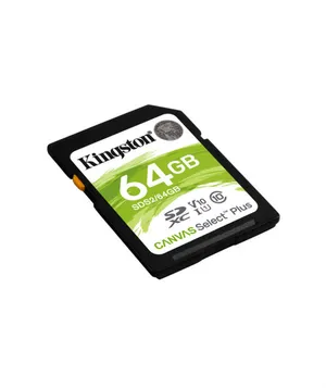 Kingston 64GB SDXC Canvas Select Plus 100R C10 UHS-I U1 V10