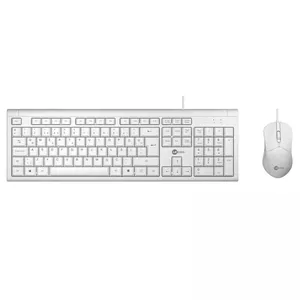 LECOO CM101-B USB KABLOLU KLAVYE MOUSE SET BEYAZ 