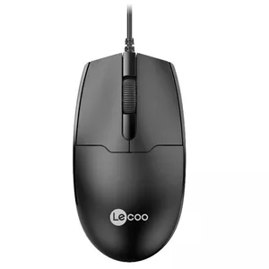 LECOO MS101 USB KABLOLU MOUSE SİYAH RENK
