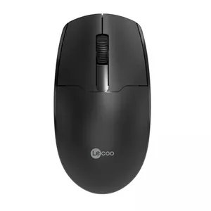 LECOO WS204-S OPTİK KABLOSUZ MOUSE SİYAH RENK