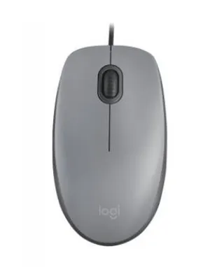 LOGITECH M110 GRİ SESSİZ OPTİK USB MOUS 910-005490