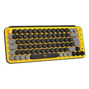 LOGITECH POP KEYS SARI-SIYAH KABLOSUZ MEKANIK EMOJI KLAVYE 920-010818 