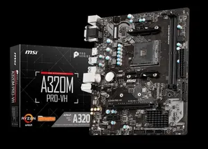 MSI A320M PRO-VH DDR4 3200MHZ 1XVGA 1XHDMI 1XM.2 USB 3.2 ATX AM4 